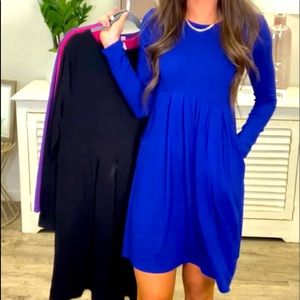 Royal blue dress.  📫 Ships Free